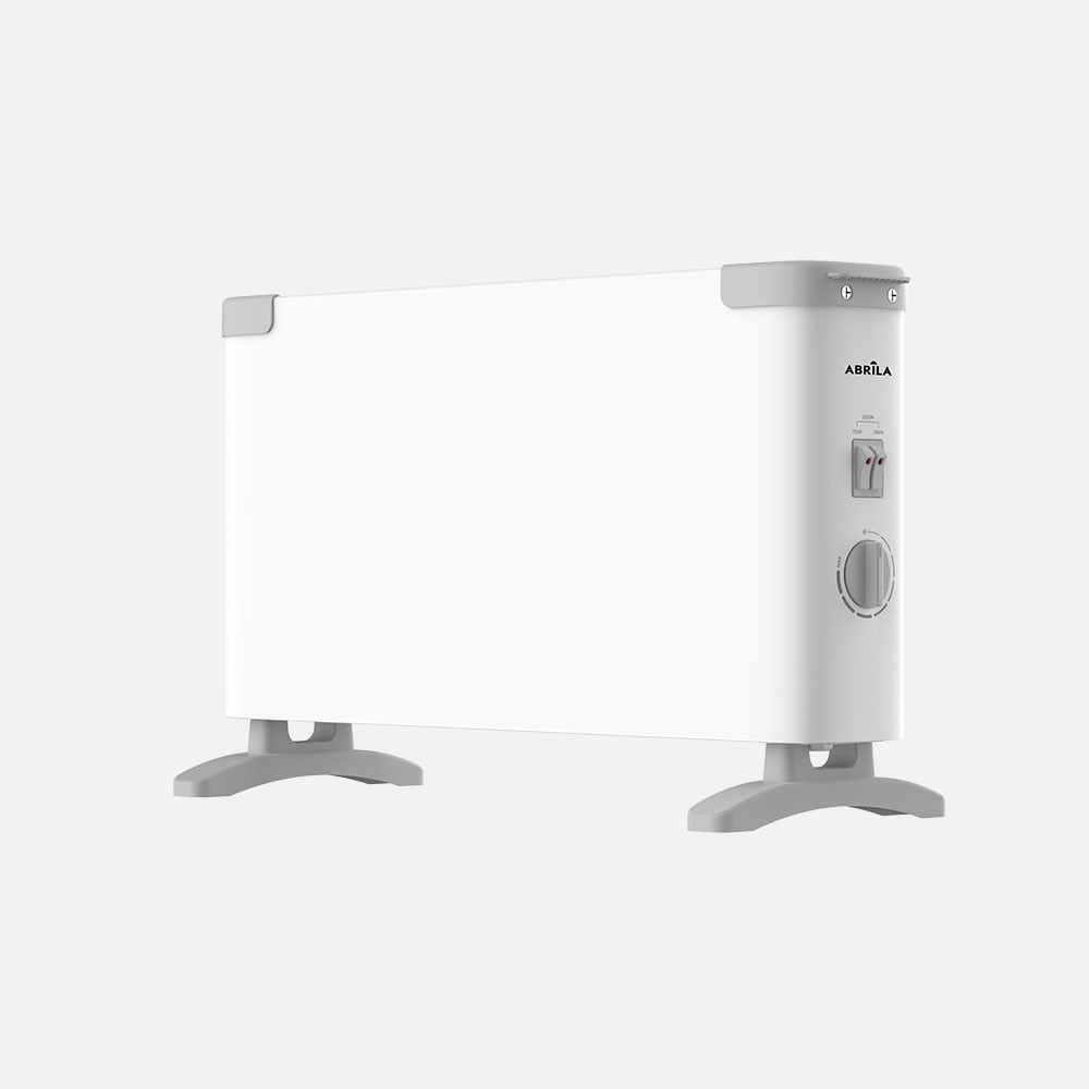 Elektrischer Konvektor Nectar 2000w Weiß Mit Regulierbarem Thermostat Und Überhitzungsschutz