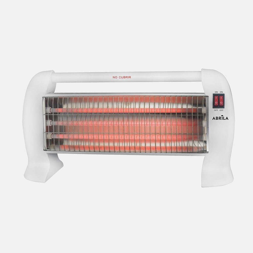 Elektrische Quarzofen Hunter 1200 W Weiß 3 Stufen Anti-kippschutz Mit Griff