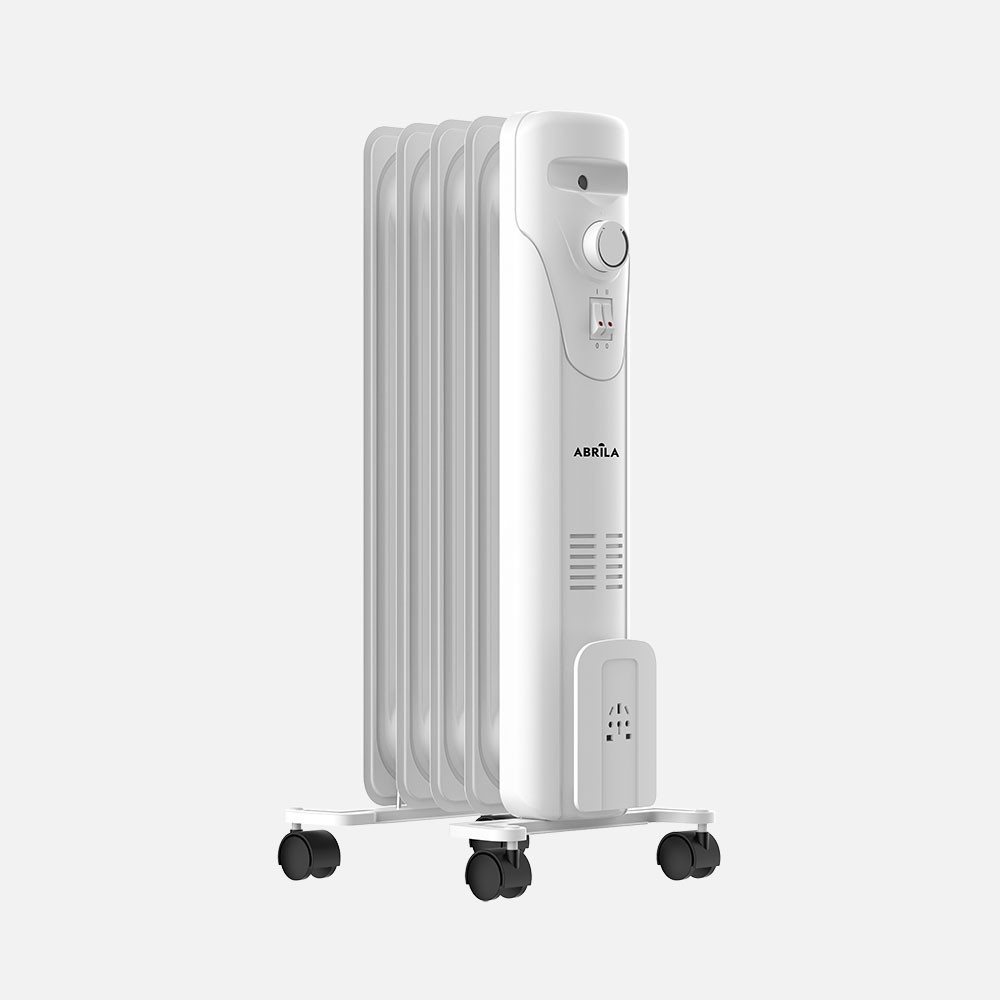 Ölstrahler Duncan Ölheizung 1000w Weiß 3 Stufen Thermostat