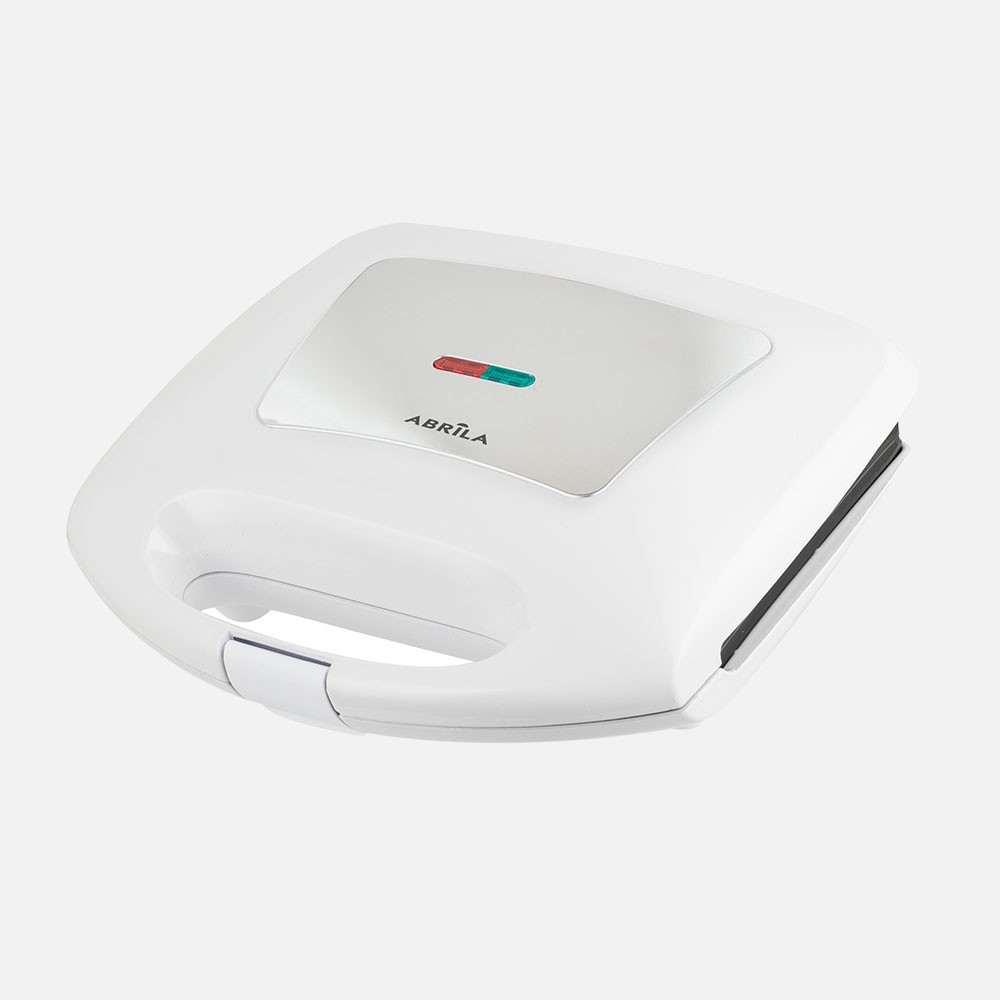 Rabino Sandwichera 750w Weiß/stahl Antihaftbeläge 21x12cm