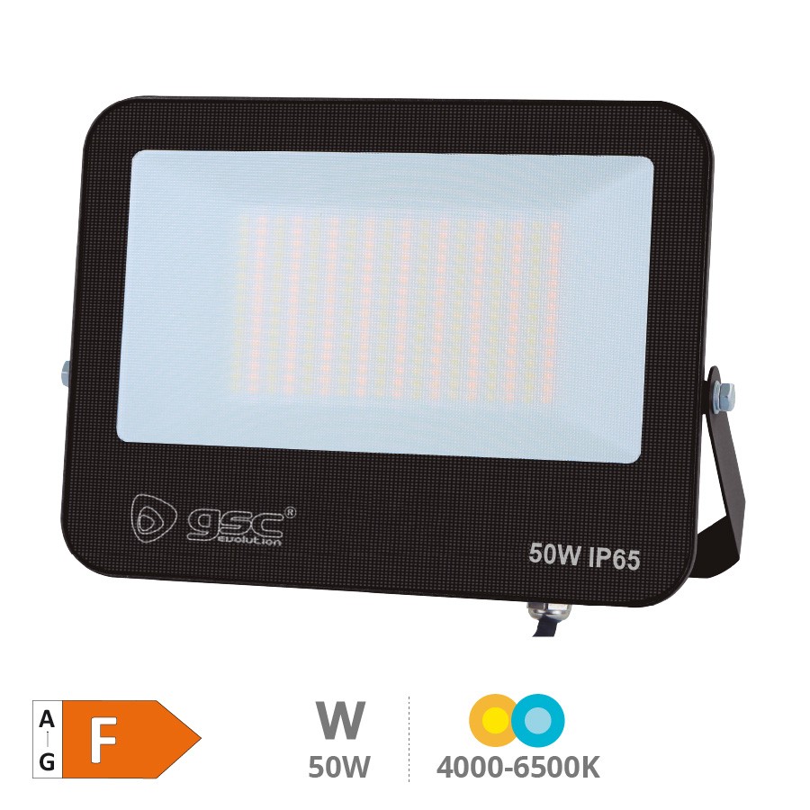 Aluminium-led-projektor 50w Ip65 4000k