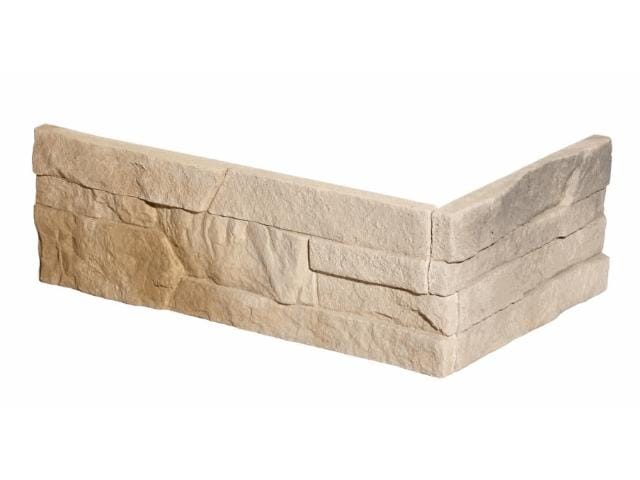 Verblender Ecke Oviedo Weiß-beige Verblender & Riemchen