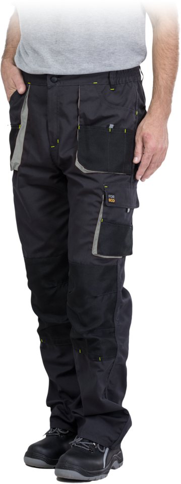 Arbeitshose Für Herren In Grau Mit Kniepolstertaschen Gr. 52 Bild 4