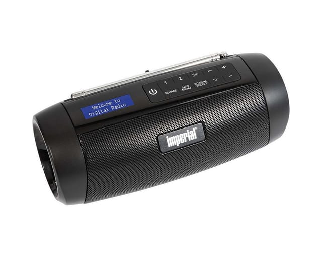 Imperial - Dabman Go Dab+ / Fm Kompaktradio Schwarz Outdoorradio Schwarz