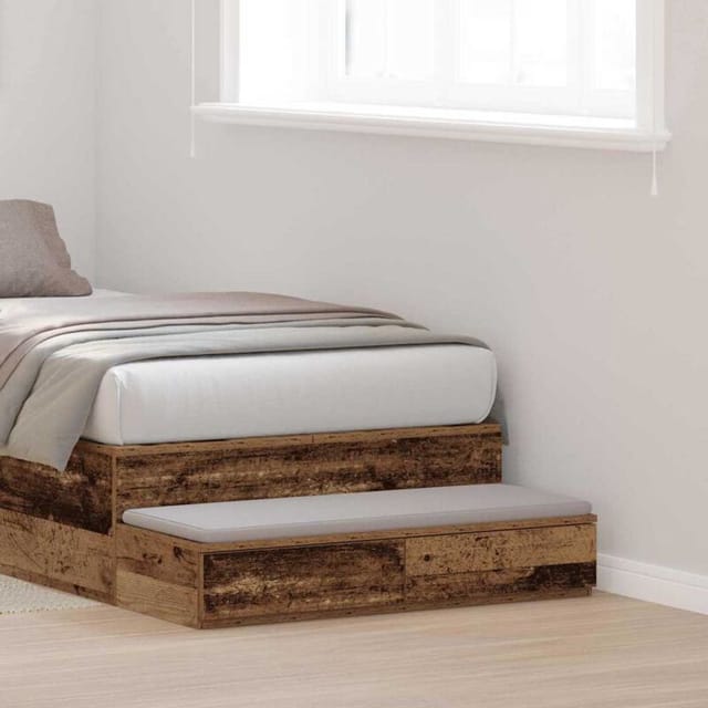 Bettlade Aus Altem Holz 75x36,5x16,5 Cm Vidaxl697011