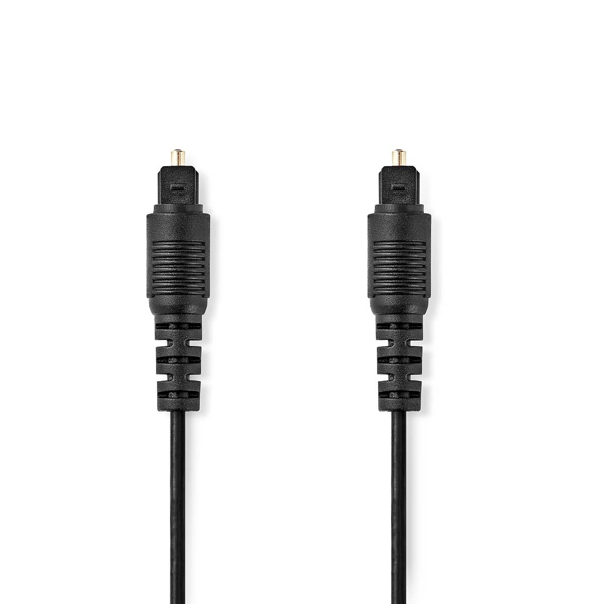 Optisches Audiokabel Toslink Stecker Toslink Stecker 100 M Rund Pvc Schwarz Box