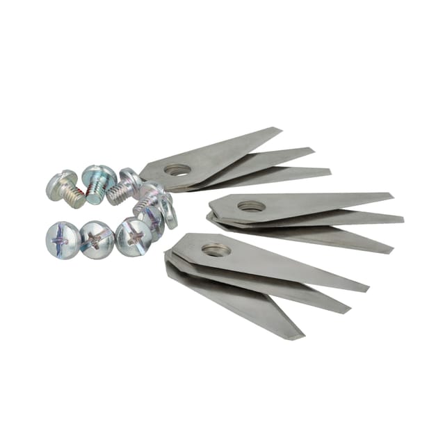27x Ersatz-messer Kompatibel Mit Bosch Indego M 700, 450, 400 Connect, 800, M+ 700, S+ 350 Rasenmäher - Ersatzklinge Silber, Stahl - Vhbw