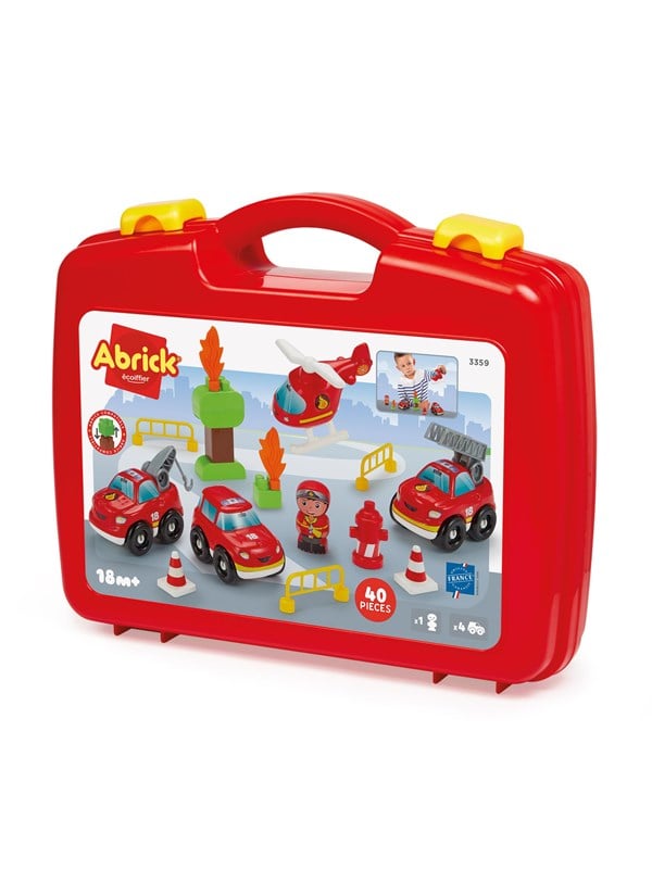 Ecoiffier Firefighter suitcase