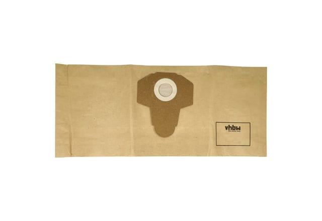 5x Staubbeutel Kompatibel Mit Parkside Pas 500 D3, Pnts 1250/9, 69502, Pnts 1250 Staubsauger - Papier, 58,5cm X 25,4cm Braun - Vhbw