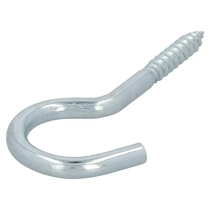 Wäscheleinenhaken (Länge: 100 mm, 10 Stk., Verzinkt)