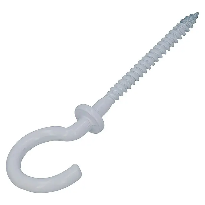 Schraubhaken mit Beffe (Ø x L: 3,5 x 68 mm, Holzgewinde, Mit Beffe)