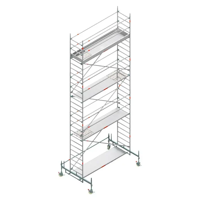 Blizzard Montagegerüst (Arbeitshöhe: 8,7 m, B x H: 2,85 x 7,93 m)