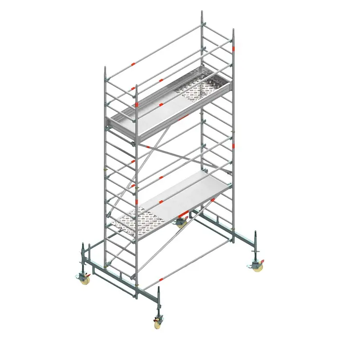 Blizzard Montagegerüst (Arbeitshöhe: 5,53 m, B x H: 2,3 x 4,76 m)