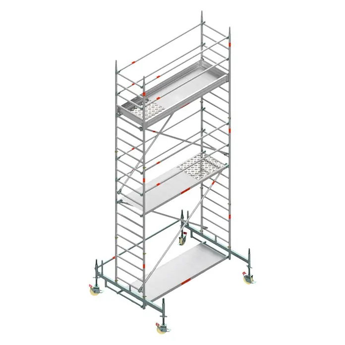 Blizzard Montagegerüst (Arbeitshöhe: 6,7 m, B x H: 2,3 x 5,93 m)