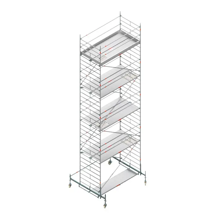 Blizzard Montagegerüst (Arbeitshöhe: 10,72 m, B x H: 2,85 x 9,95 m)