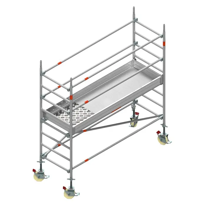 Blizzard Montagegerüst (Arbeitshöhe: 3,19 m, B x H: 2,3 x 2,42 m)