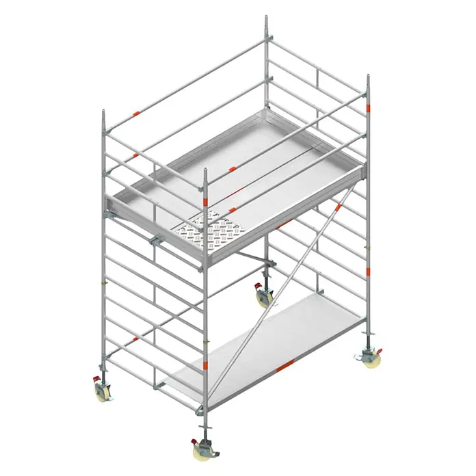 Blizzard Montagegerüst (Arbeitshöhe: 4,19 m, B x H: 2,3 x 3,42 m)