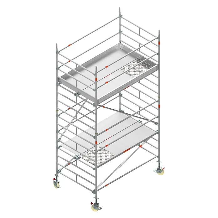 Blizzard Montagegerüst (Arbeitshöhe: 5,19 m, B x H: 2,3 x 4,42 m)