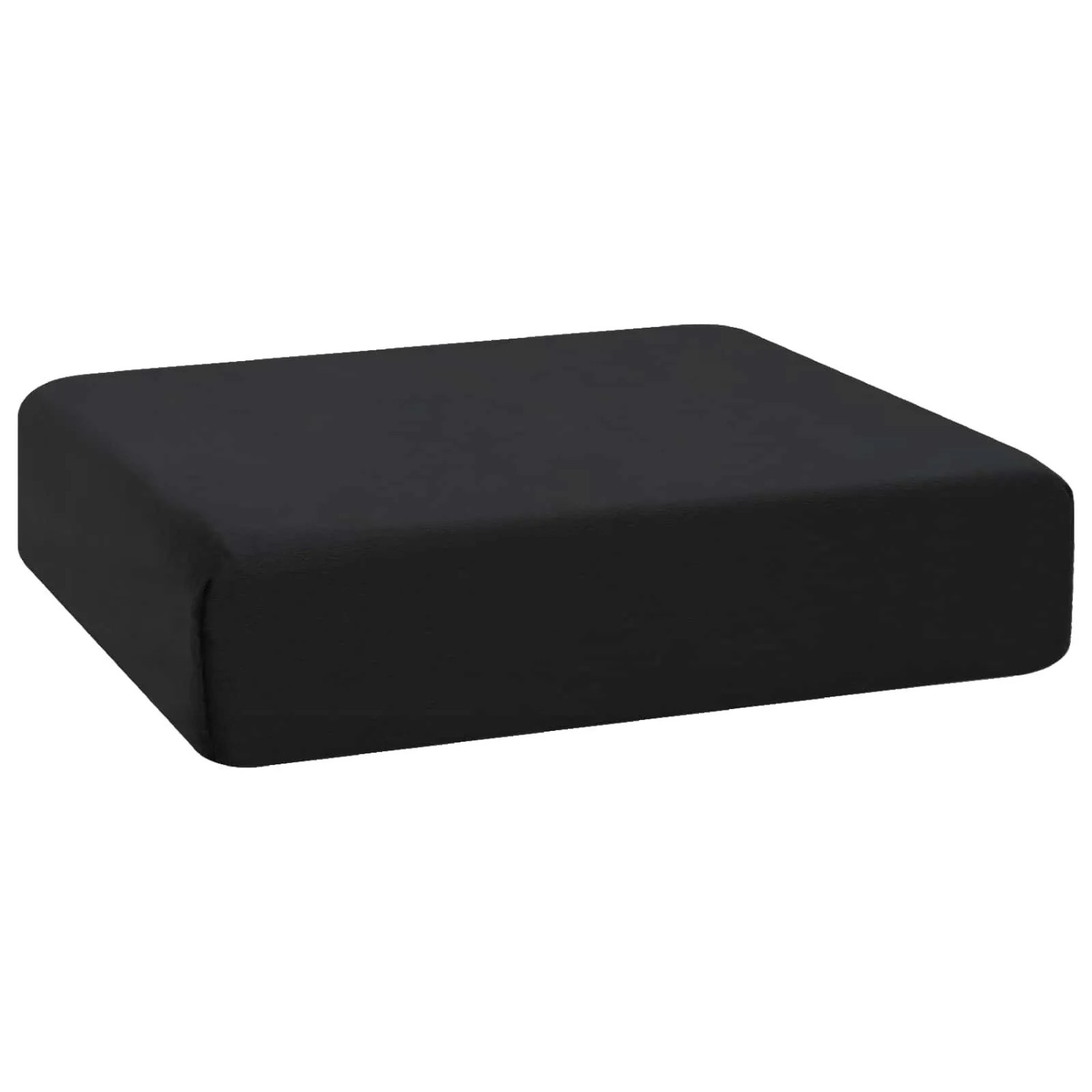 vidaXL Sitzkissen Schwarz 40 x 40 x 11 cm 42020201