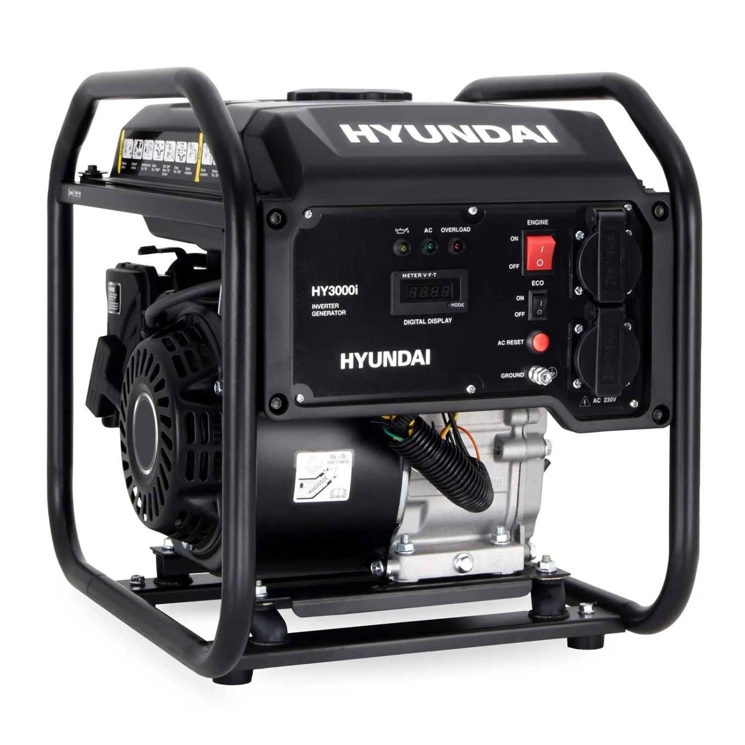 Hyundai Generator HY3000i Schwarz 3,0 kW