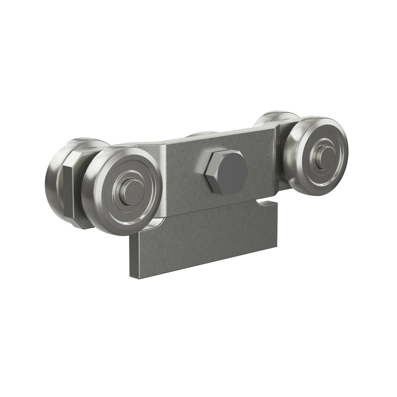 FeNau Doppelrolle Mit Anschweißpendel MEA Gr. 1 Verzinkt Ø 28 mm 10336862