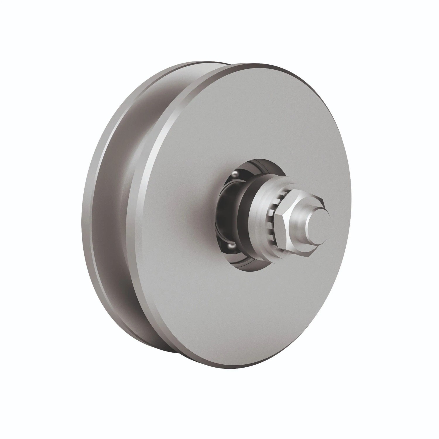 FeNau Stahlrolle Unten Schiebetor MEA Verzinkt Ø 140 mm 10337674