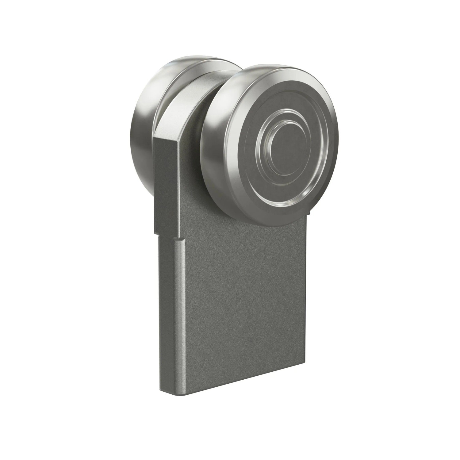 FeNau Einfachrolle Zum Anschweißen MEA Gr. 3 Verzinkt Ø 48 mm 10336827