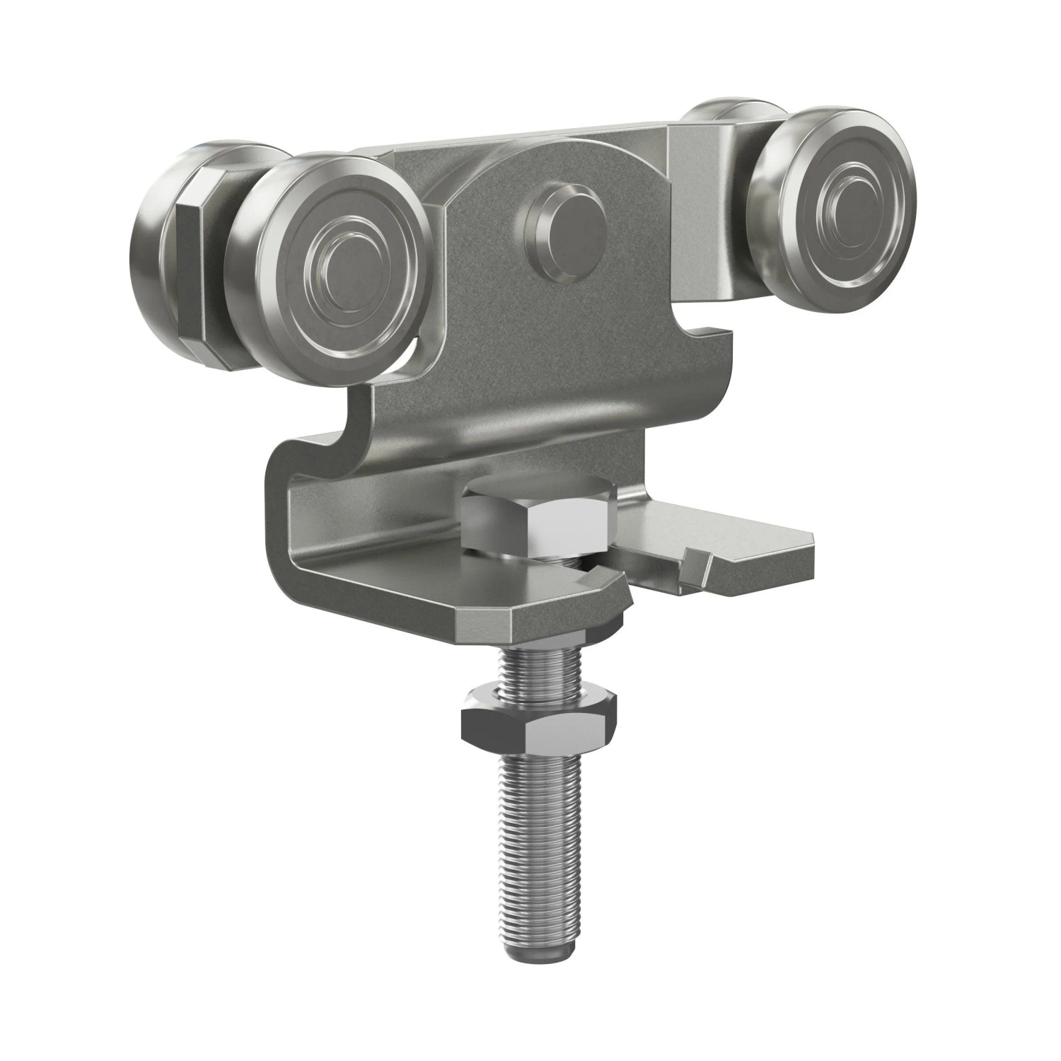 FeNau Doppelrolle Schiebetor MEA Gr. 0 Verzinkt Ø 22 mm Bis 90 kg 10336411