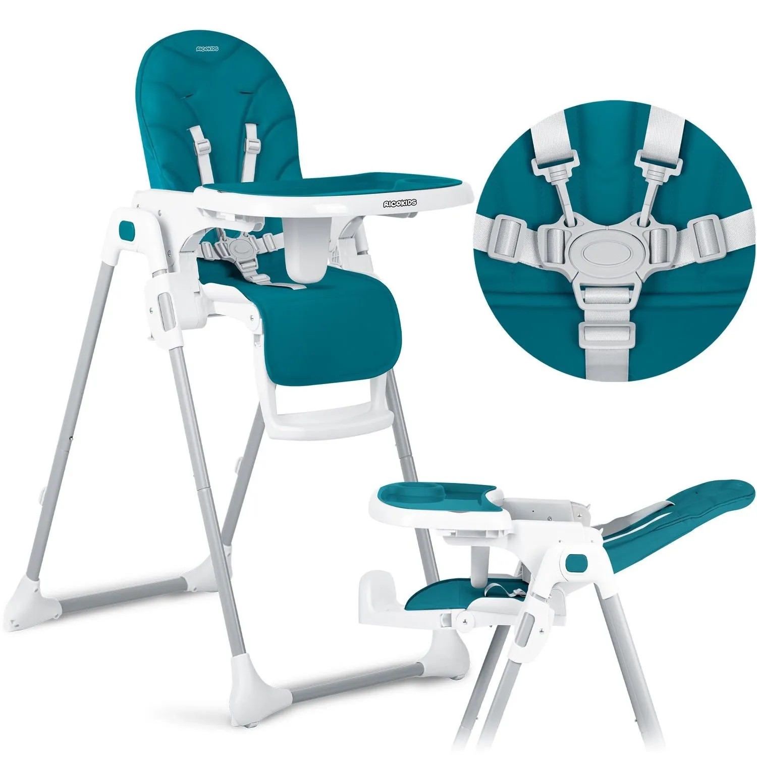 Ricokids Tulo Blauer Hochstuhl