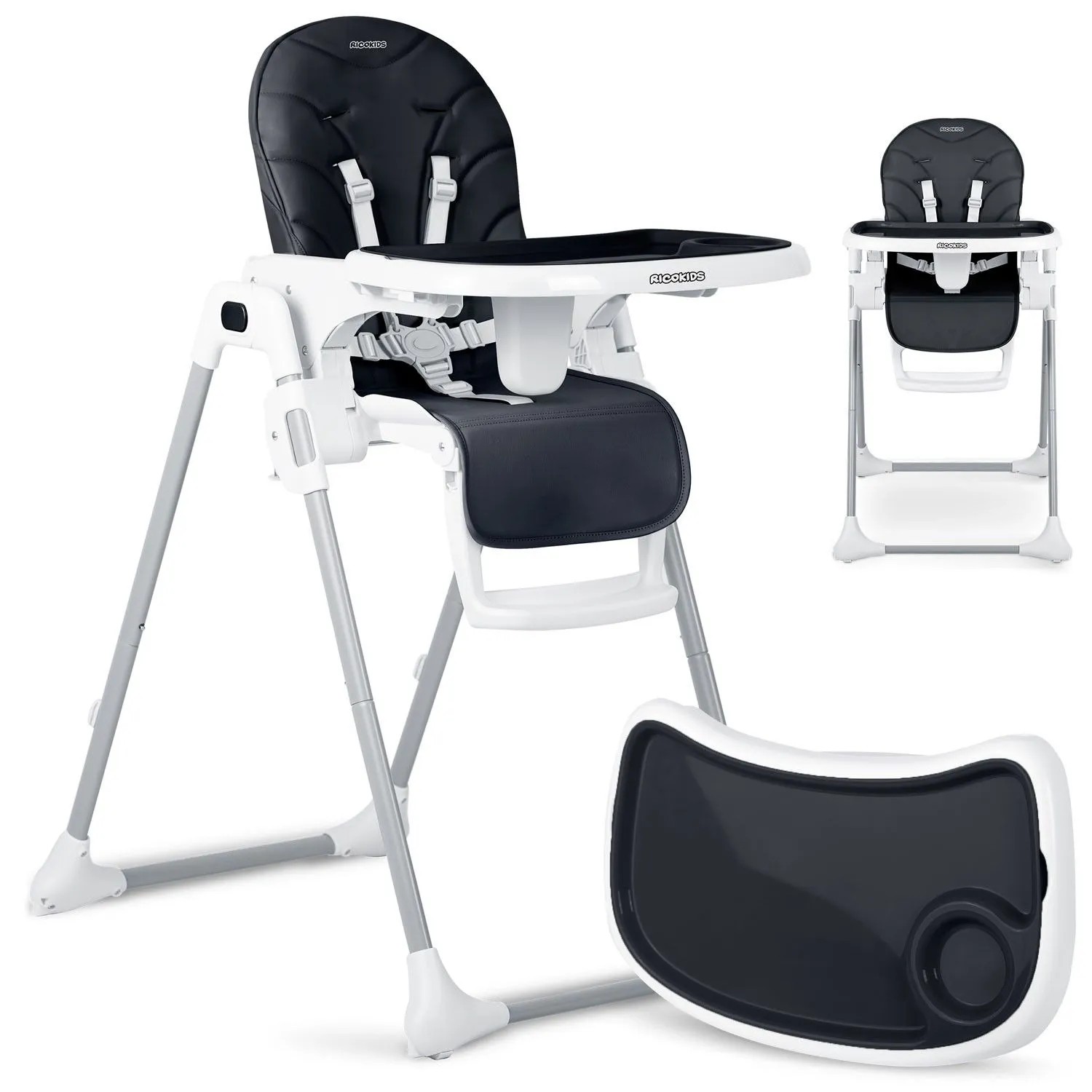 Ricokids Tulo Hochstuhl Schwarz