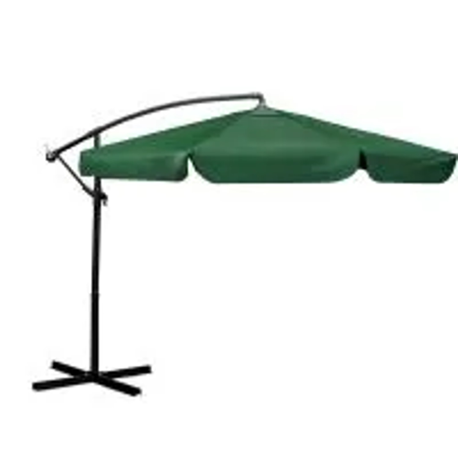 Plonos Faltbarer Gartenschirm 6 Teilig 350 Cm Mit Schutzhülle Pl 880