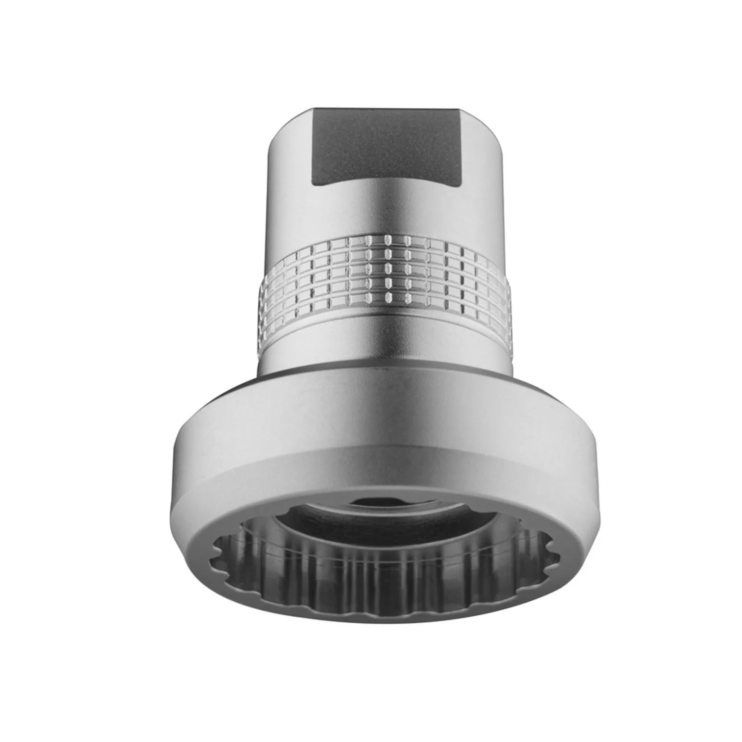 Birzman Lockring Socket Kompatibel mit Shimano STEPS D 39mm E-Bike Silber