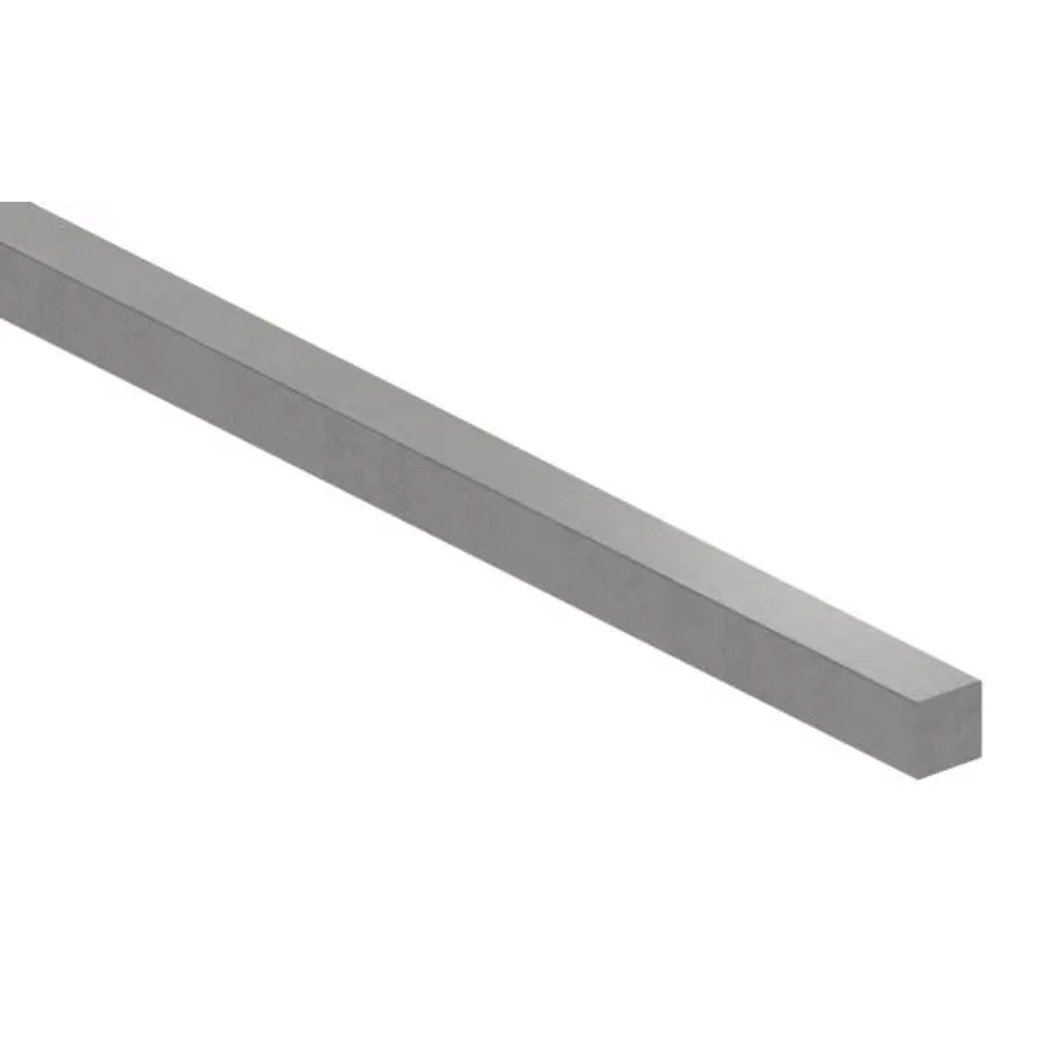FeNau Vierkantmaterial Maße 14x14 mm Länge 6000 mm Stahl S235JR Roh
