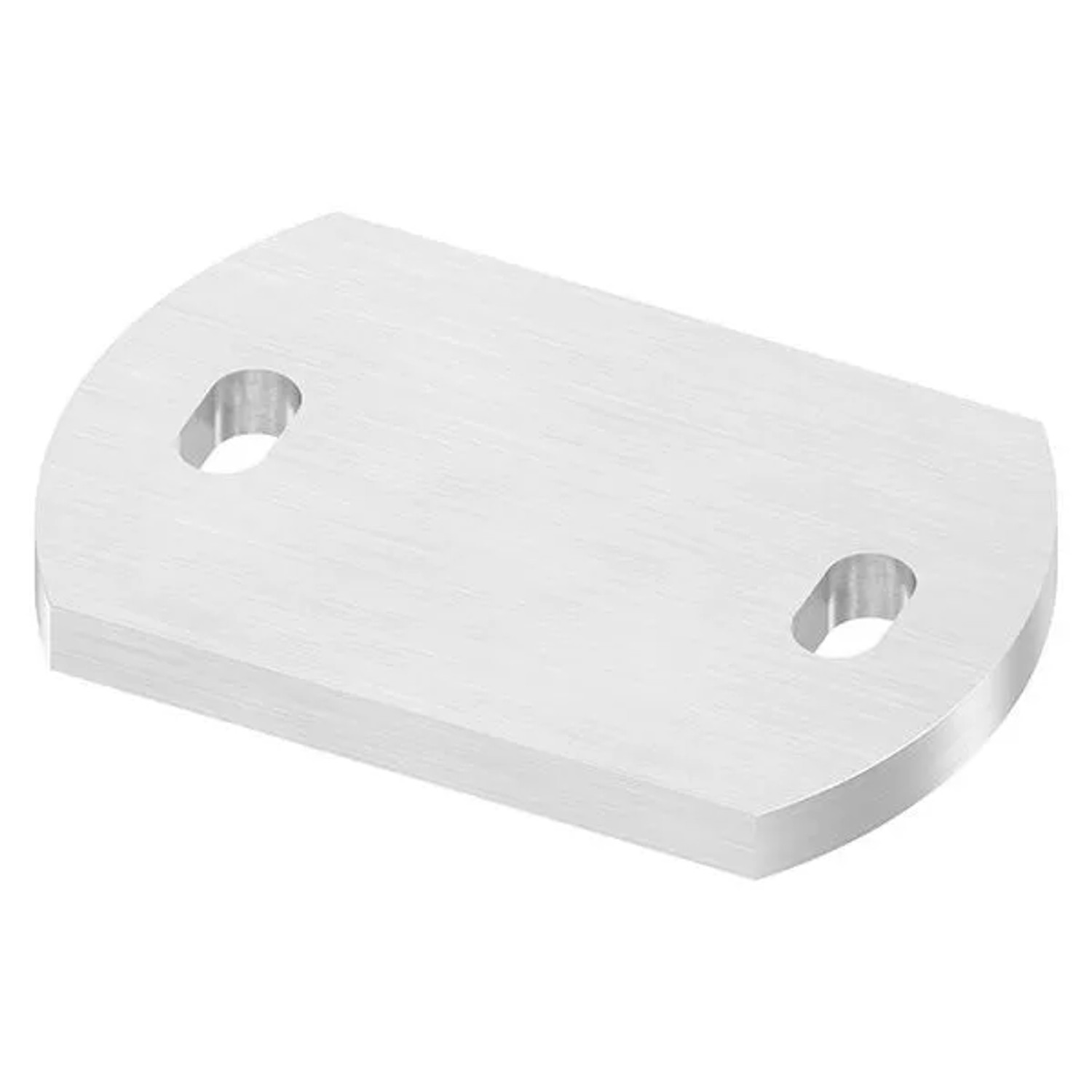 FeNau Ankerplatte Maße 120 X 80 X 10 mm Mit Langlochbohrung V2A