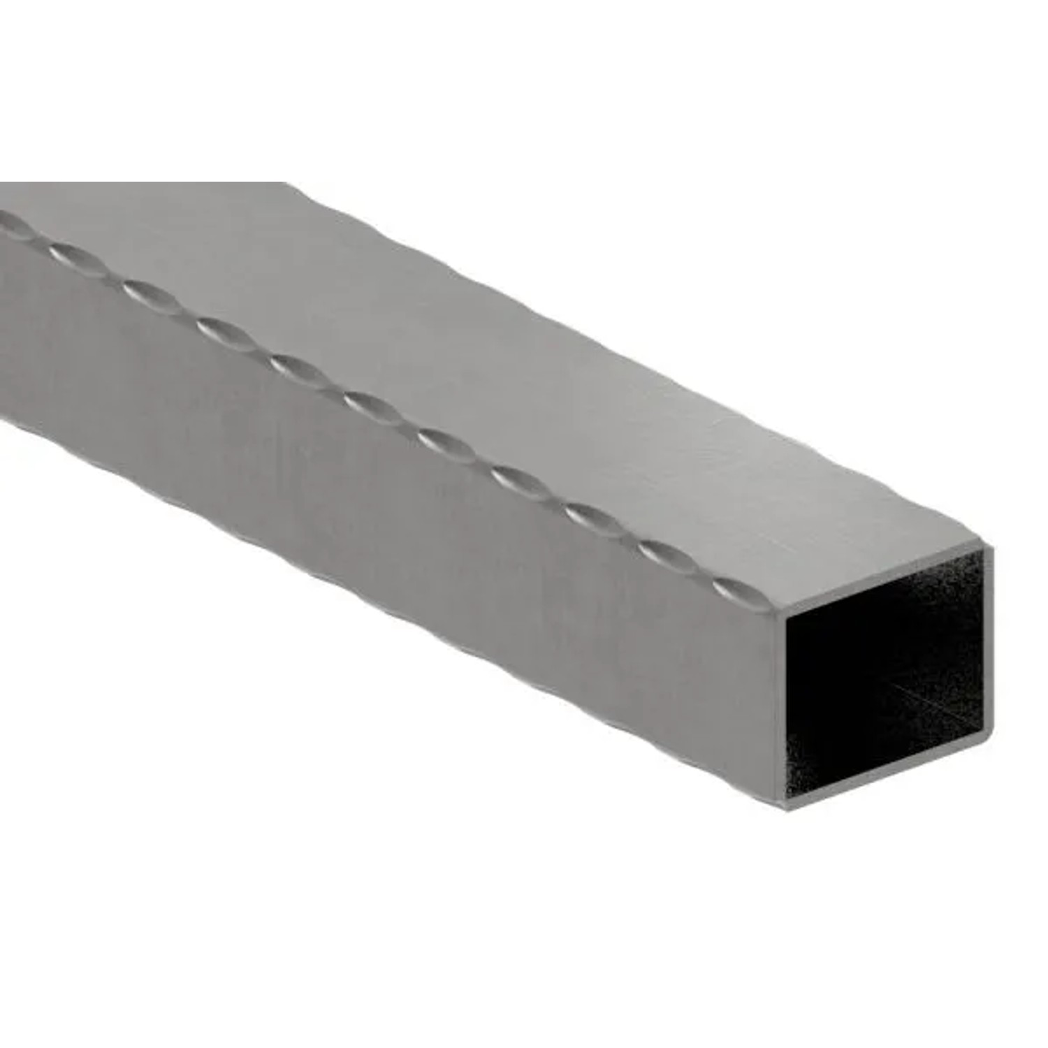 FeNau Rechteckrohr Gehämmert 50x40x2,5 mm 6000 mm Stahl S235JR Roh