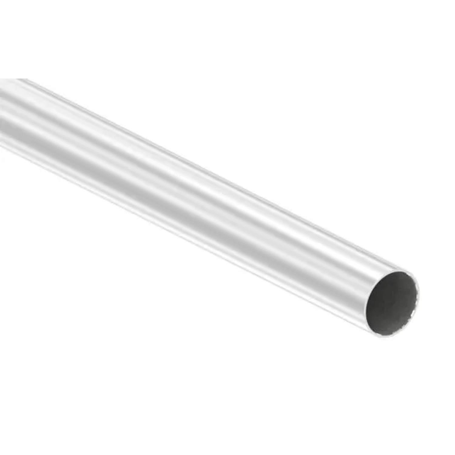 FeNau V2A-Rohr Korn 240 42,4x2,0mm Geglüht