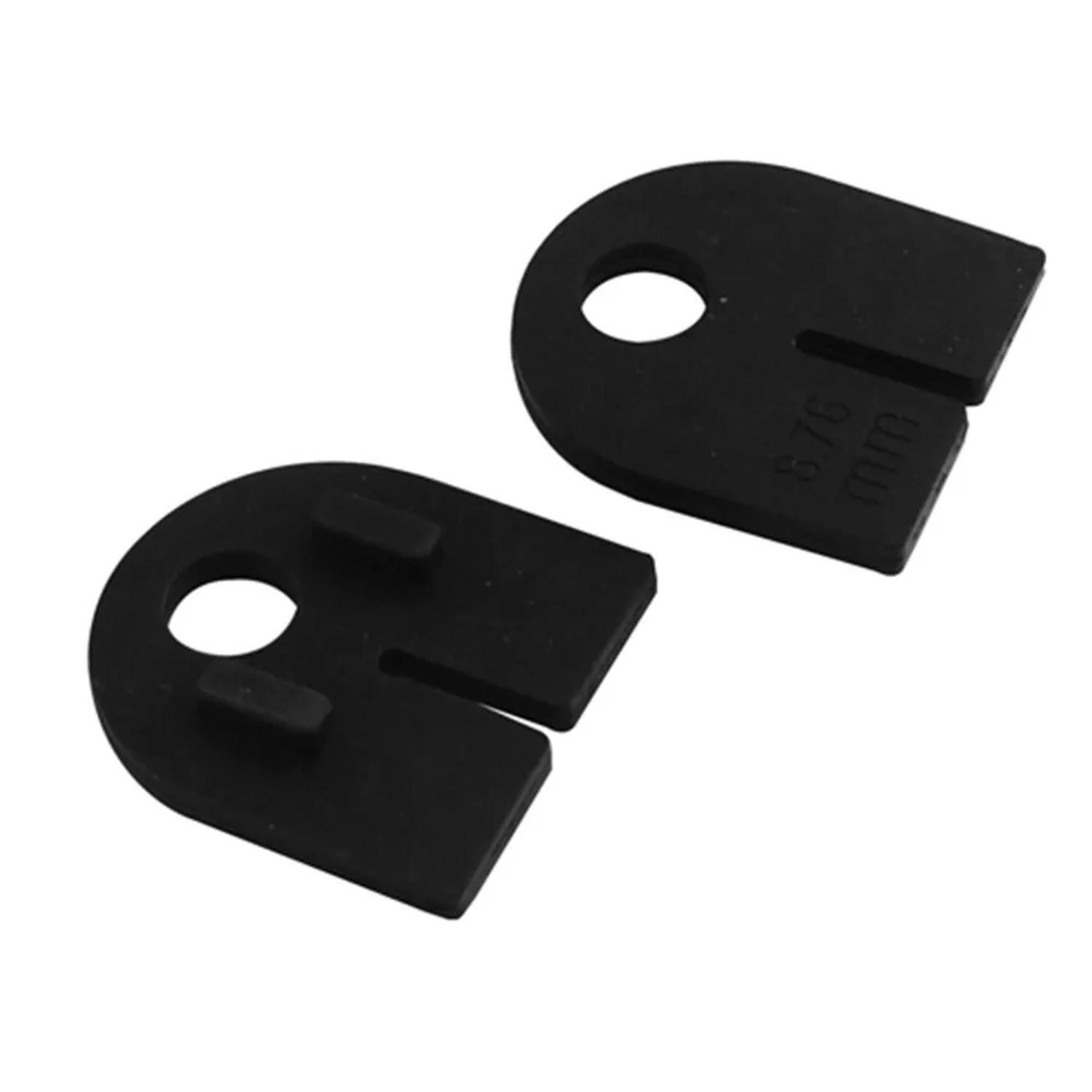 FeNau Gummis Für Glas 2 mm Glashalter Modelle 20 & 200P 1 Paar