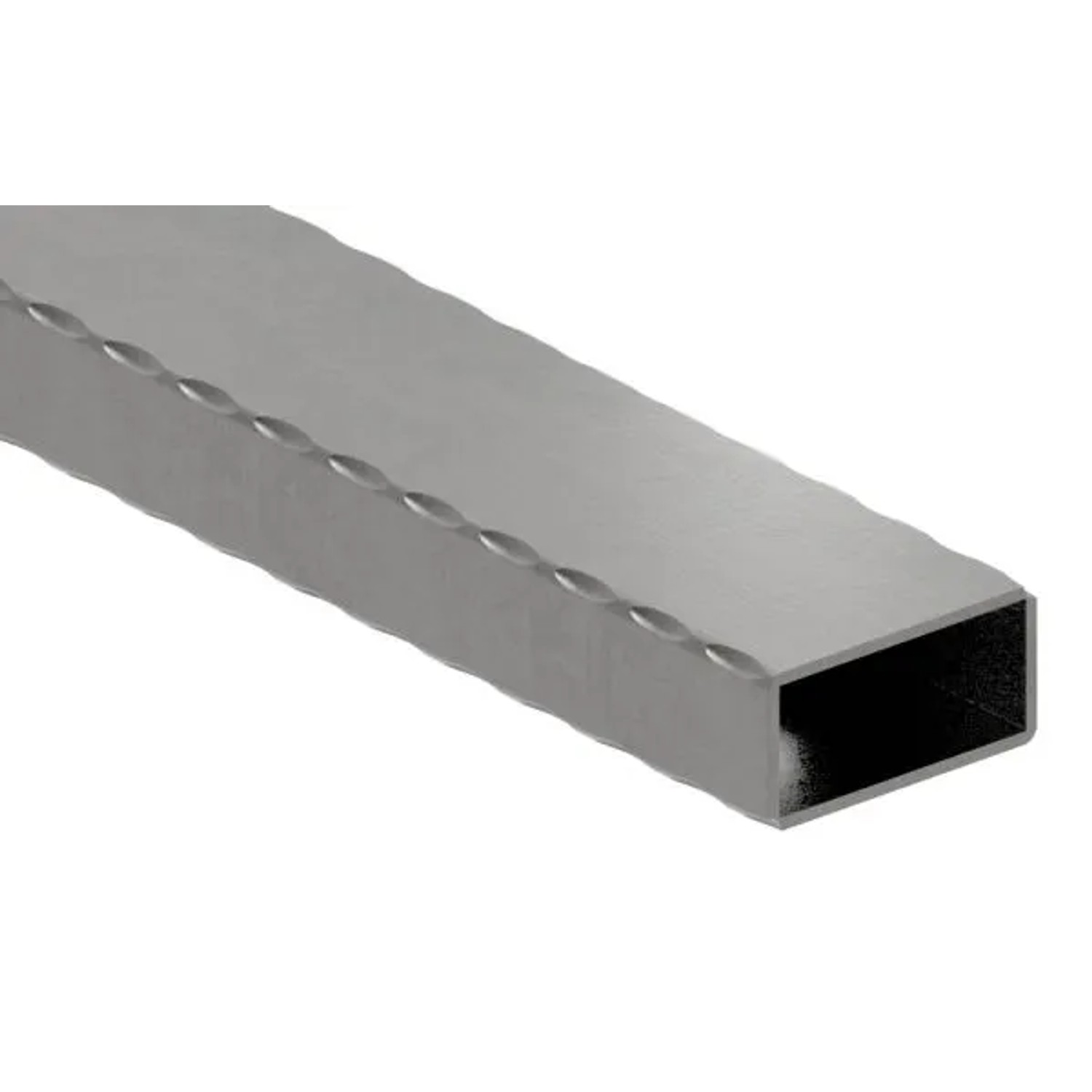FeNau Rechteckrohr Gehämmert 60x30x2,5 mm 6000 mm Stahl S235JR Roh