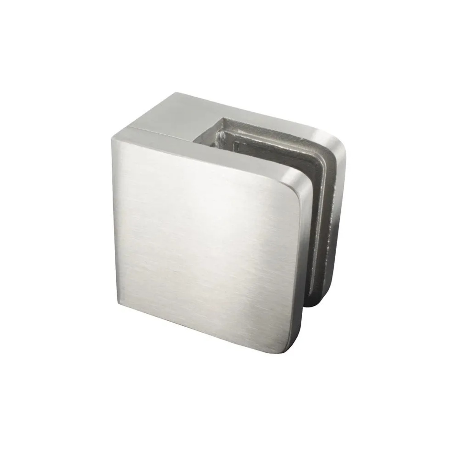 FeNau Glasklemme 45x45x27 mm Ø 33,7 mm Für 3,0 mm Blech