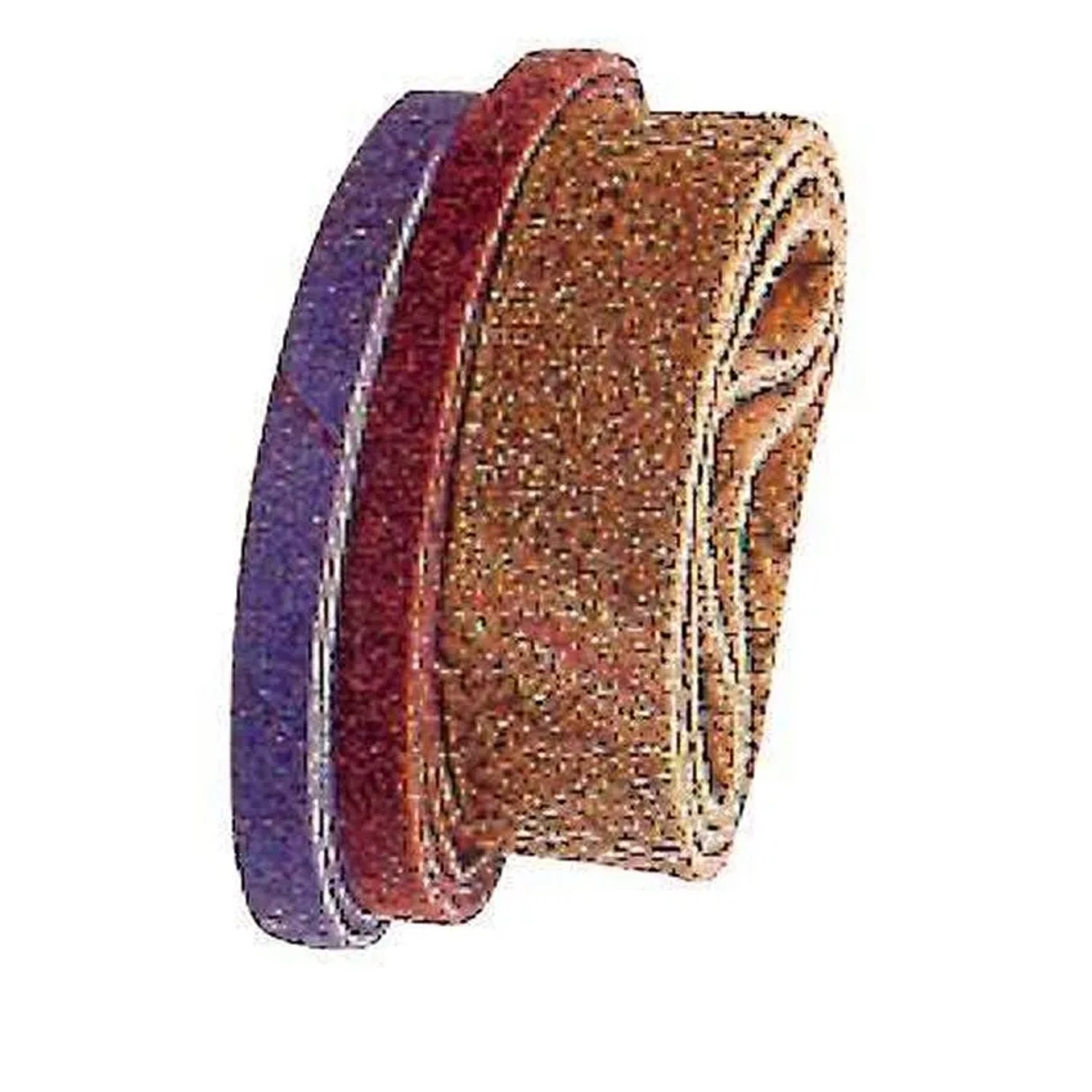 FeNau Vliesbänder 30x610 mm Feiner Blau Körnung