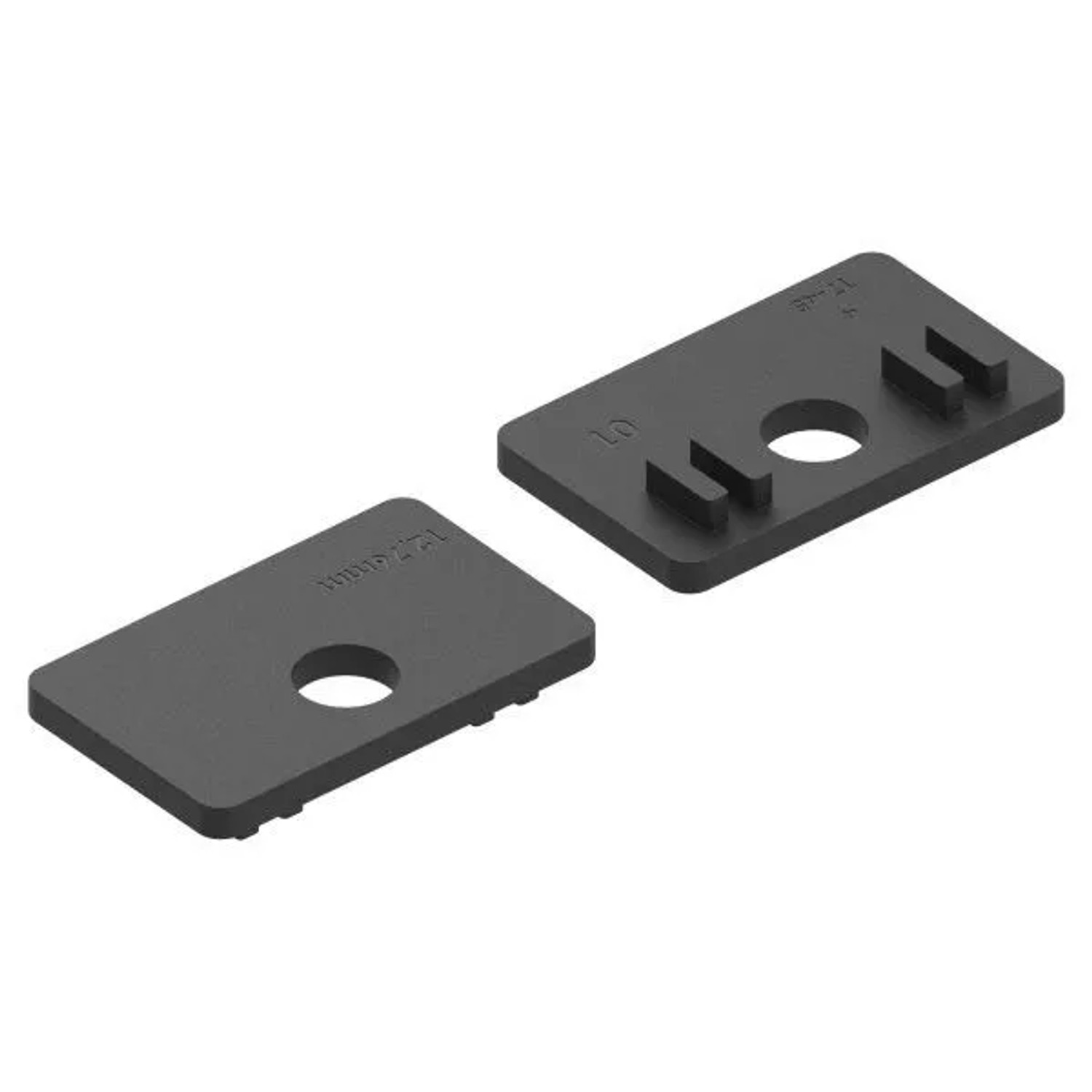 FeNau 1 Paar Gummis Zu Glasklemme 55x65x37,5 mm AbZ Für 12,76 mm Glas VSG