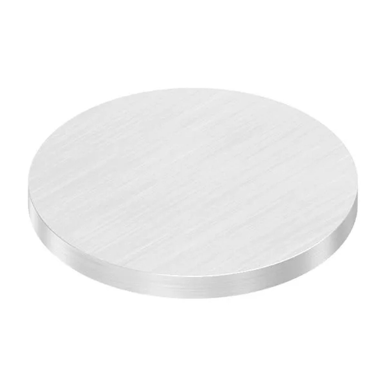 FeNau Ronde Maße Ø 48x4 mm Mit Längsschliff V2A