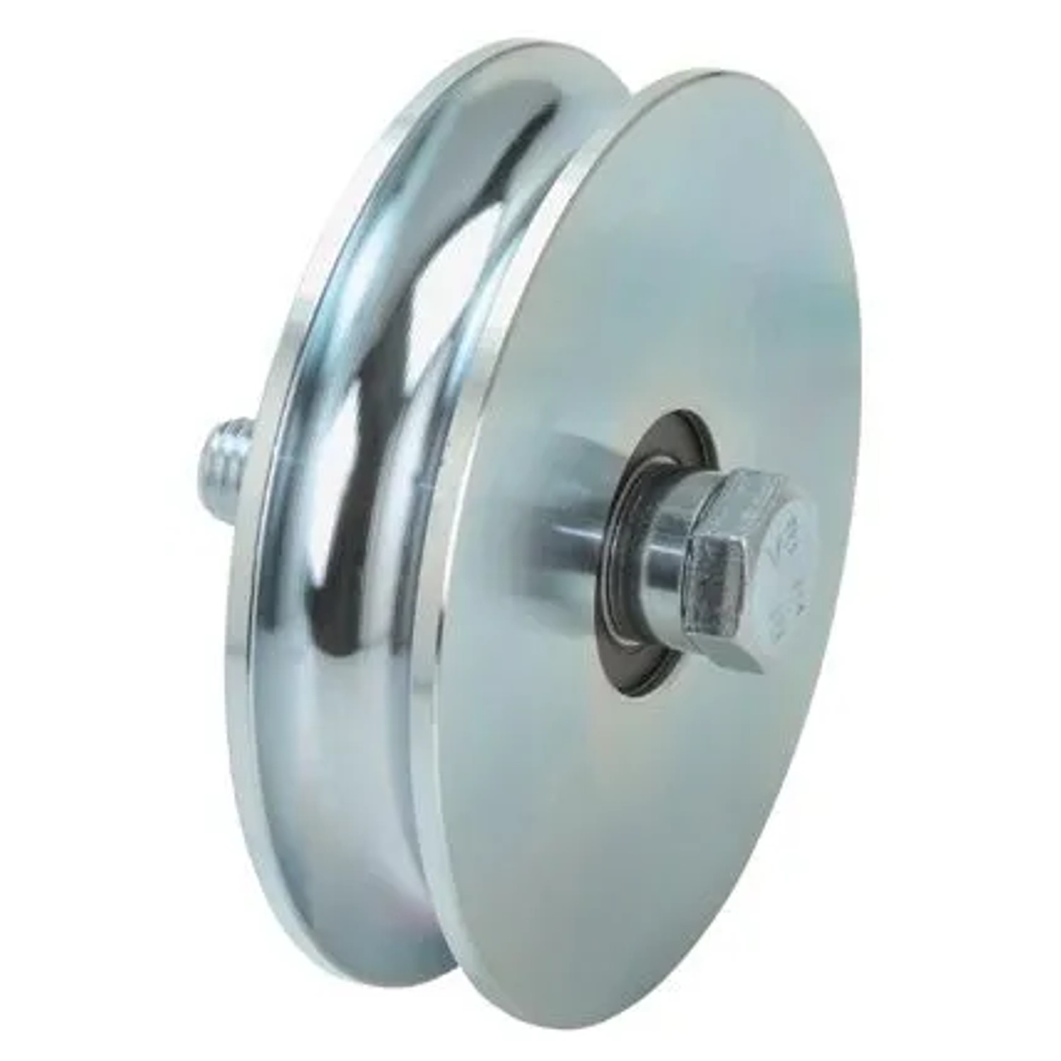 FeNau Schiebetorrolle Verzinkt Ø 80 mm Für Schiene Ø 20 mm Mit 2 Kugellagern 350 kg