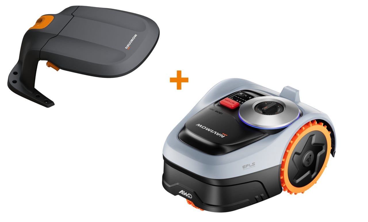 Segway Mähroboter Navimow i208 AWD 18cm/800m² mit APP inkl. gratis Garage
