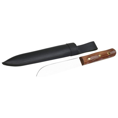 Matrosenmesser, Titan, Lederscheide, Länge 240mm, Klingenlänge 130mm