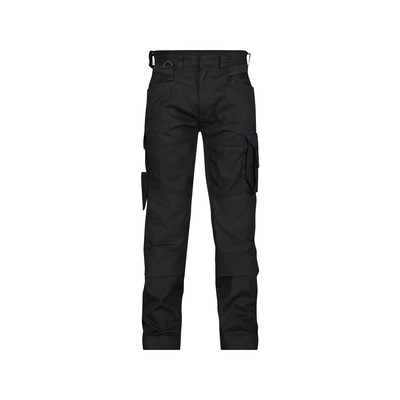 Dynax Arbeitshose mit Stretch und Kniepolstertaschen, schwarz, Schrittlänge Plus, Größe 54