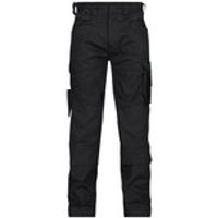 Dynax Arbeitshose mit Stretch und Kniepolstertaschen, schwarz, Schrittlänge Plus, Größe 54 Bild 2