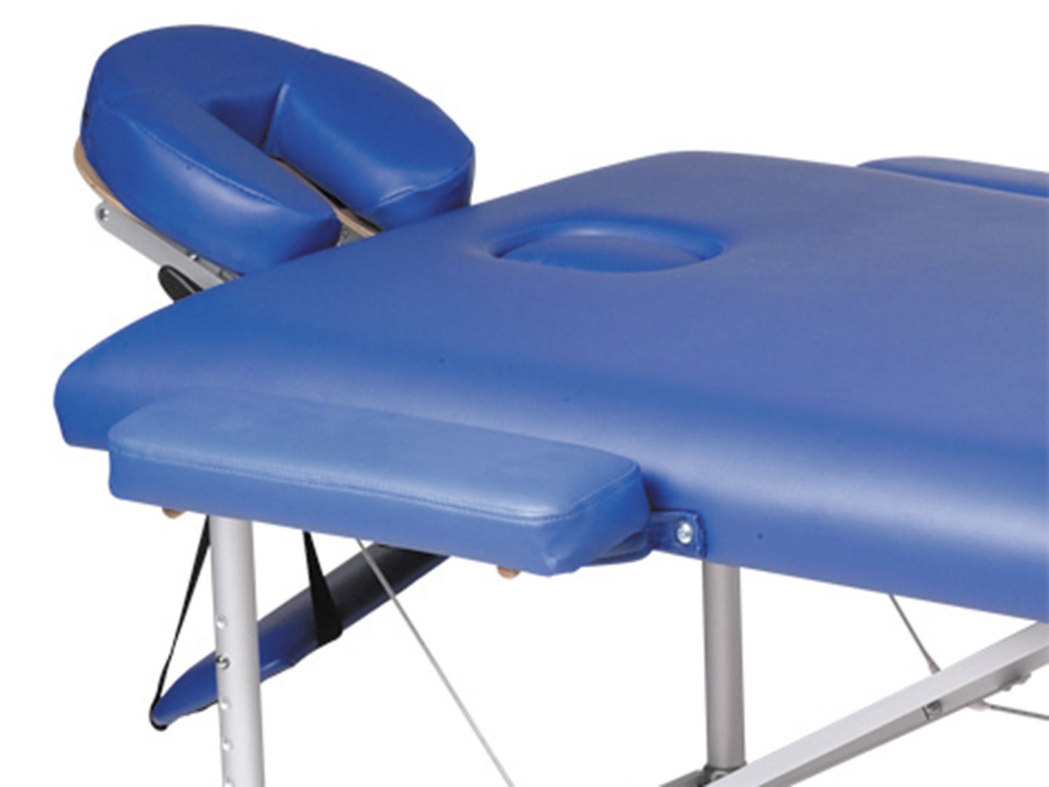 body coach Massageliege, faltbar, mit leichtem Alu-Gestell, höhenverstellbar Bild 3