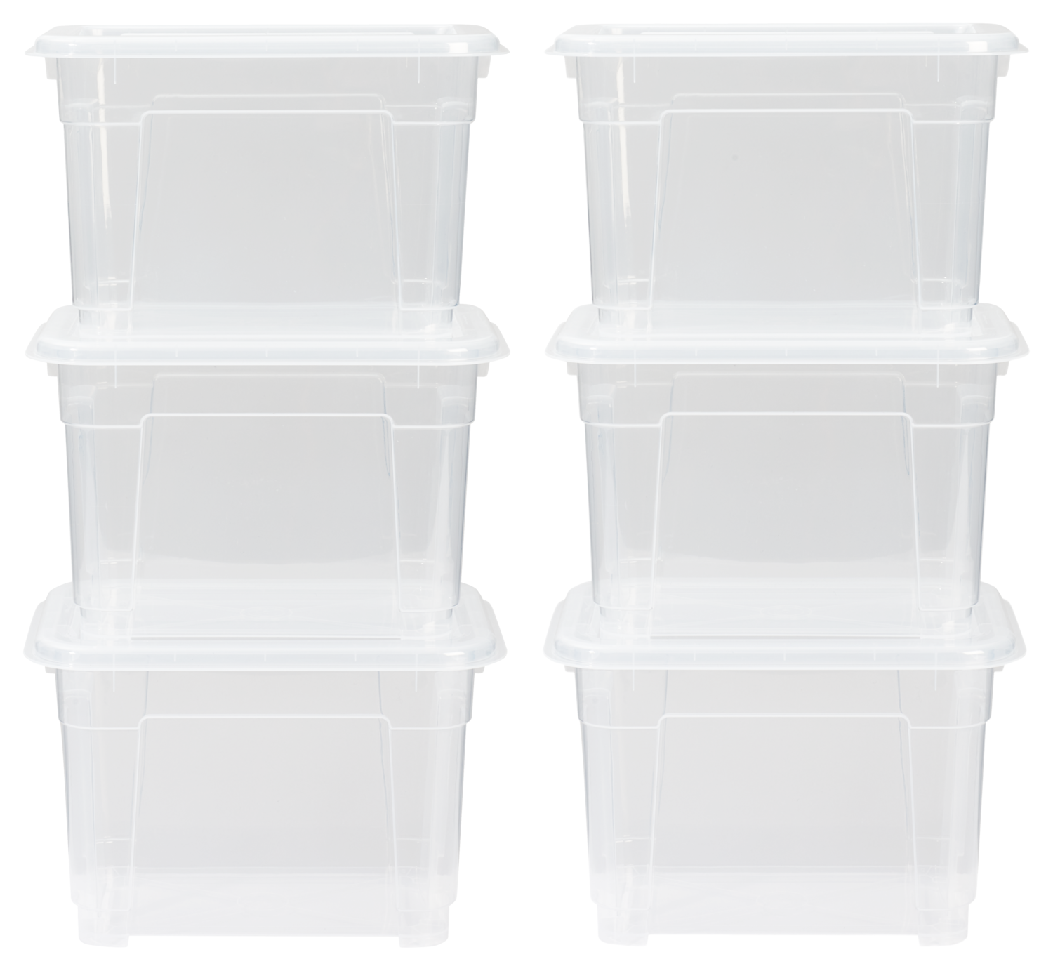 W5 Klarsichtbox mit Deckel, 2er-Set/ 6er-Set (5L) Bild 2