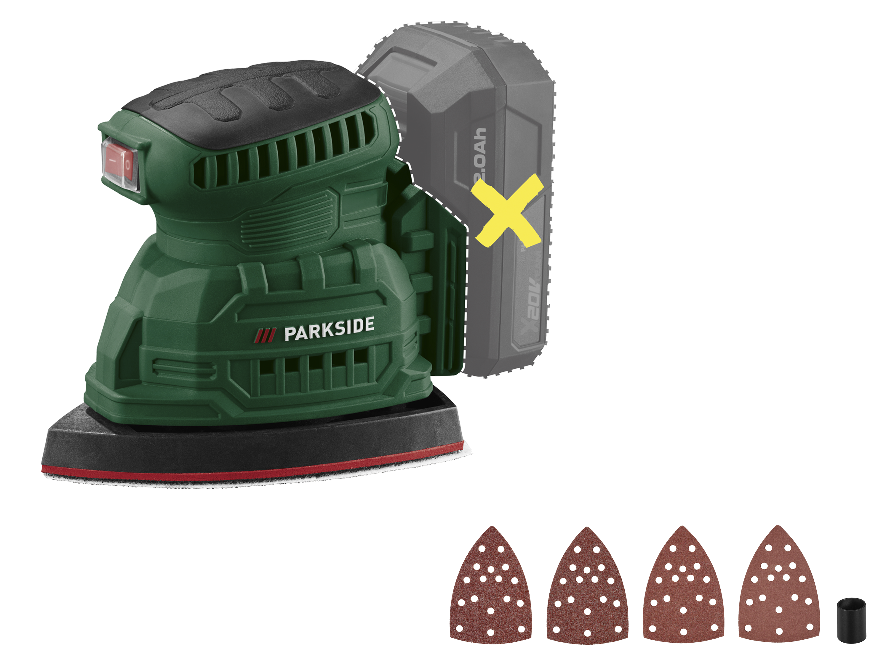 PARKSIDE® 20-Li B1 (Multischleifer) Bild 4